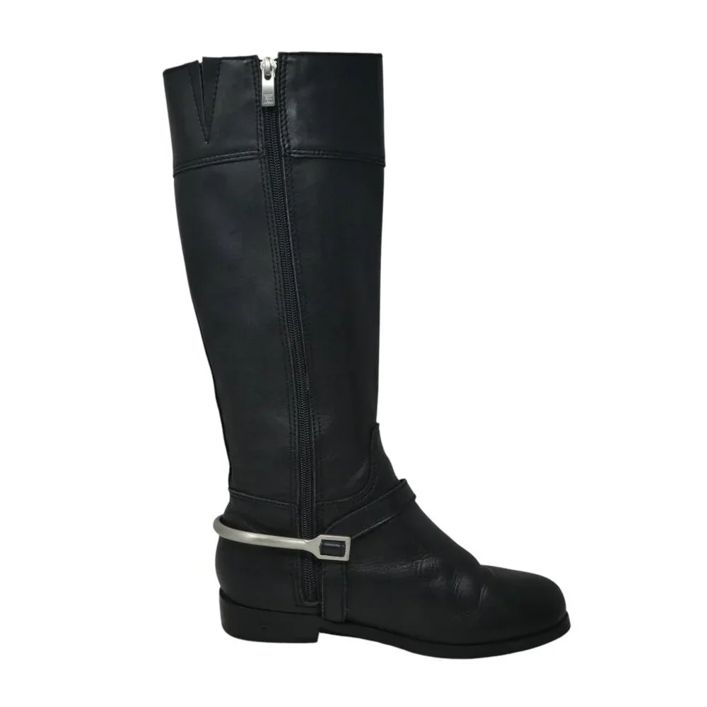 Pour La Victoire Marne Black Leather Harness Riding Equestrian Boots